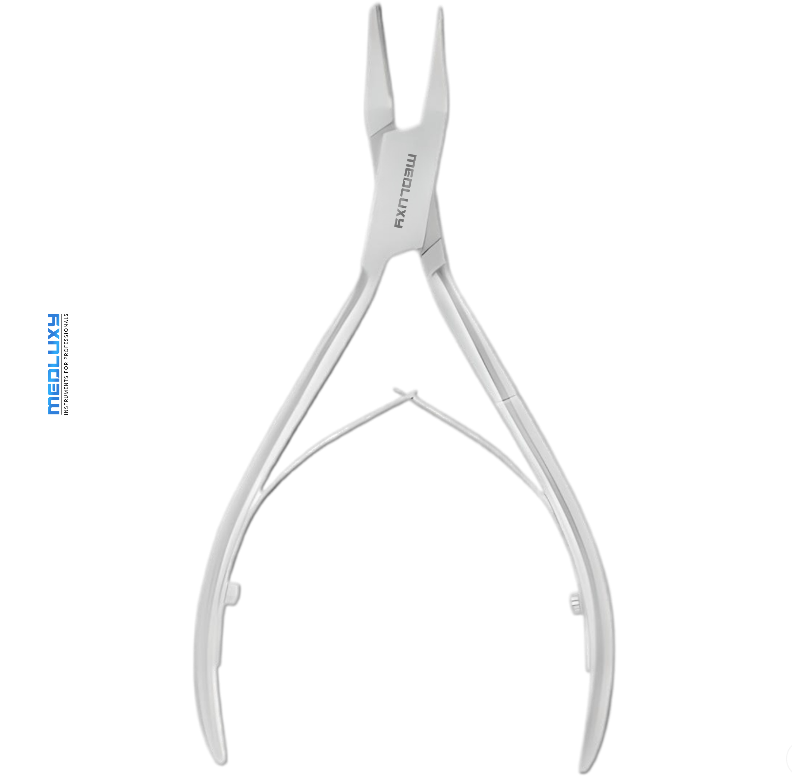 Medluxy Pro - Professionele Nageltang Hoektang met Extra Smalle Bek - ingegroeide nagels , nagelhoeken - Recht Snijvlak 15 mm - MP0419